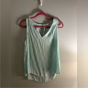 Old Navy Light Blue Sleeveless Blouse